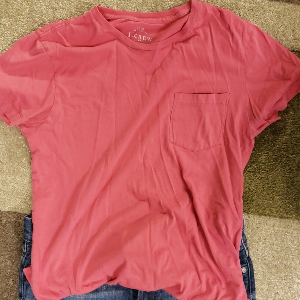 Mens Jcrew pocket Tee